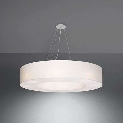 Πολύφωτο SATURNO 8xE27/60W/230V δ. 90 cm λευκό