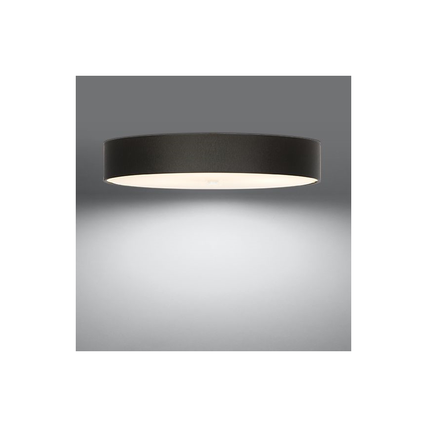 Φωτιστικό οροφής SKALA 6xE27/60W/230V δ. 80 cm μαύρο
