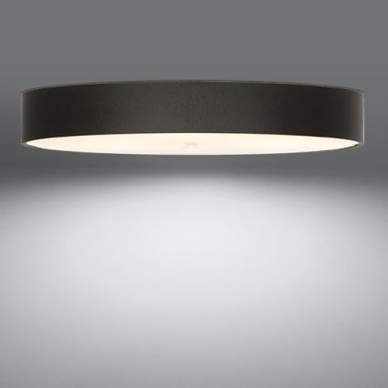 Φωτιστικό οροφής SKALA 6xE27/60W/230V δ. 100 cm μαύρο