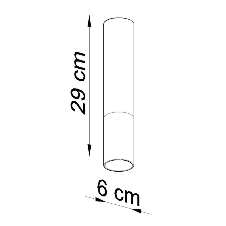 Φωτιστικό σποτ LOOPEZ 1xGU10/10W/230V μαύρο/χρυσαφί