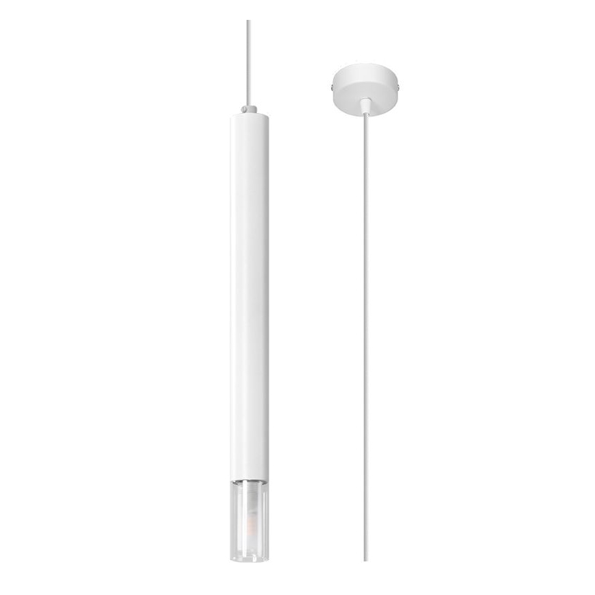 Κρεμαστό φωτιστικό μονόφωτο VIZIER 1xG9/12W/230V λευκό