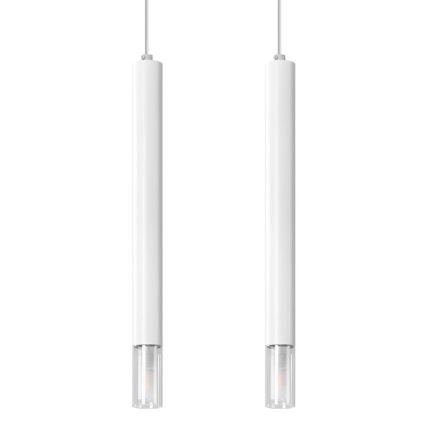Κρεμαστό φωτιστικό οροφής VIZIER 2xG9/40W/230V λευκό
