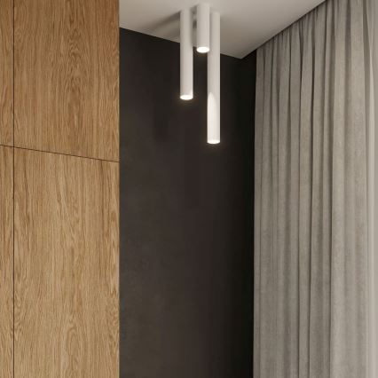Φωτιστικό σποτ LAGOS 1xGU10/10W/230V 10 cm λευκό