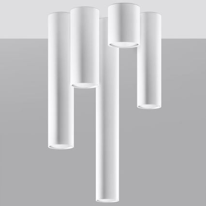 Φωτιστικό σποτ LAGOS 1xGU10/10W/230V 10 cm λευκό