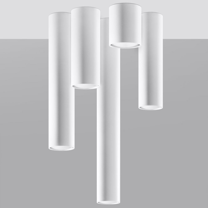 Φωτιστικό σποτ LAGOS 1xGU10/10W/230V 10 cm λευκό