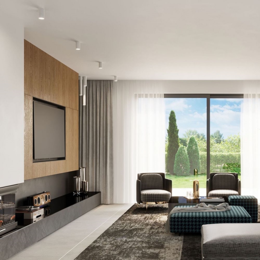 Φωτιστικό σποτ LAGOS 1xGU10/10W/230V 20 cm λευκό