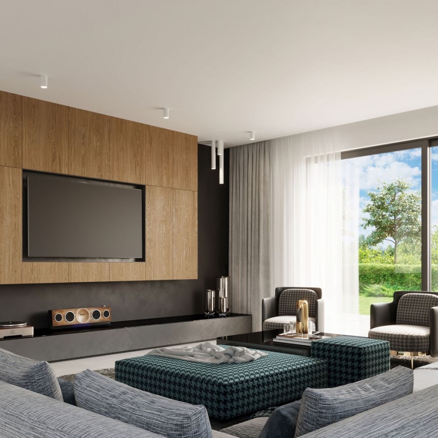 Φωτιστικό σποτ LAGOS 1xGU10/10W/230V 20 cm λευκό