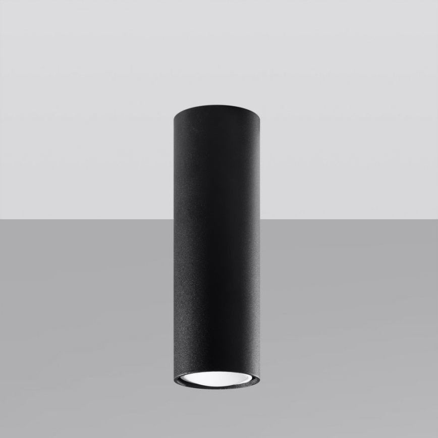 Φωτιστικό σποτ LAGOS 1xGU10/10W/230V 20 cm μαύρο