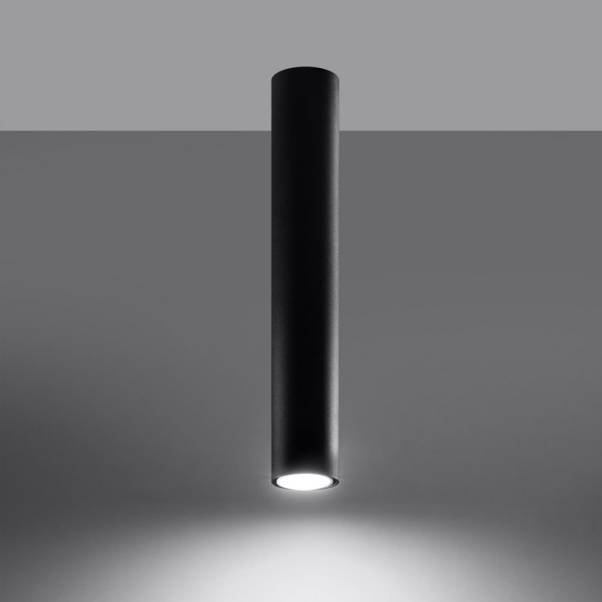Φωτιστικό σποτ LAGOS 1xGU10/10W/230V 40 cm μαύρο