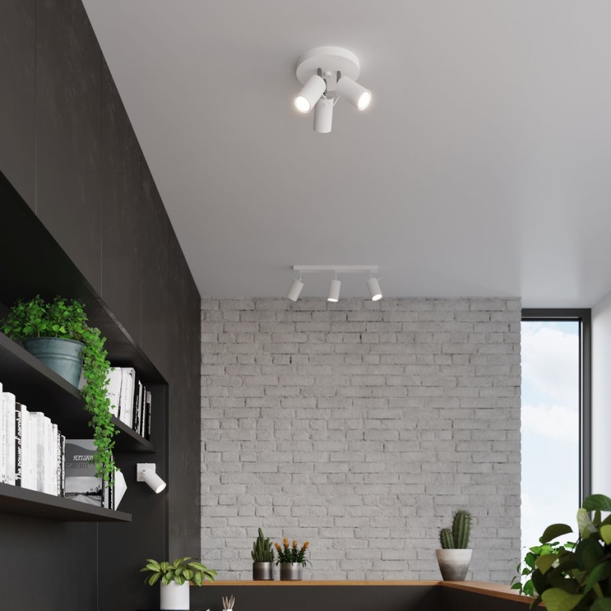 Φωτιστικό σποτ RING 3xGU10/10W/230V λευκό