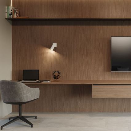 Σποτ τοίχου RING 1xGU10/10W/230V λευκό