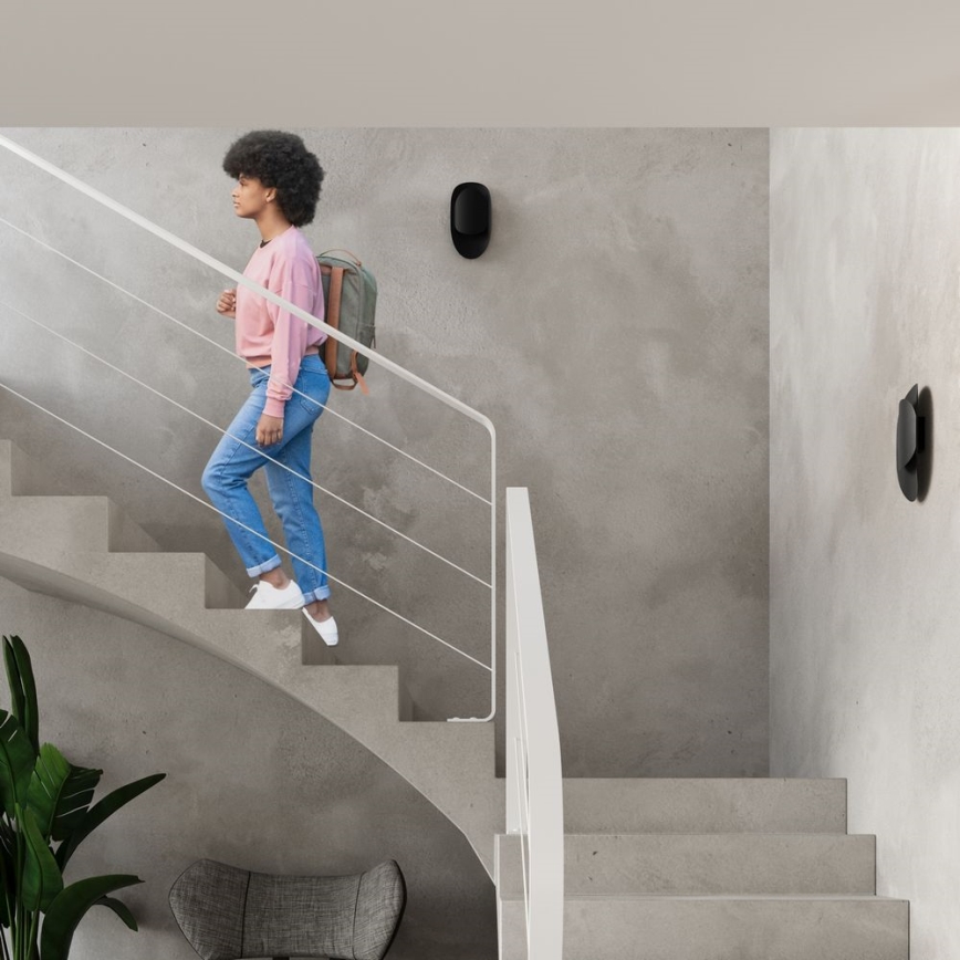 φωτιστικό τοίχου TEAR 1xG9/40W/230V μαύρο