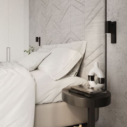 φωτιστικό τοίχου UTTI 1xGU10/40W/230V μαύρο