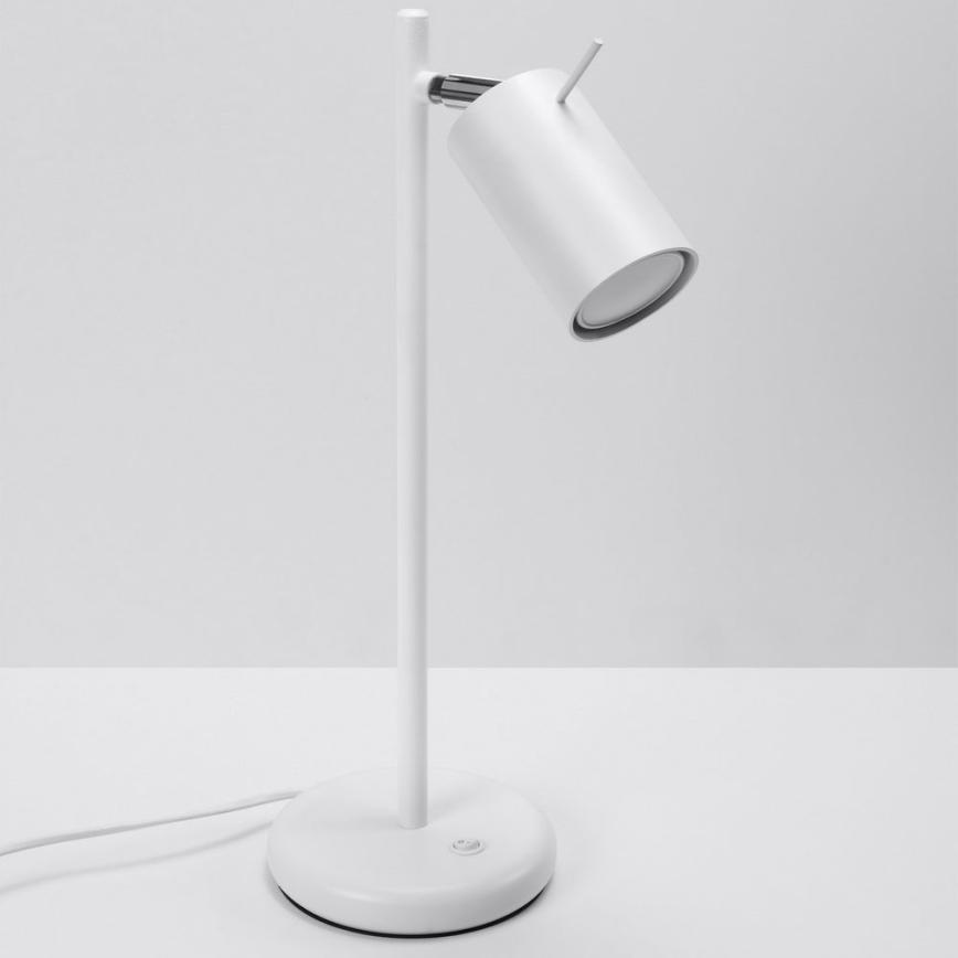Eπιτραπέζιο φωτιστικό RING 1xGU10/10W/230V λευκό