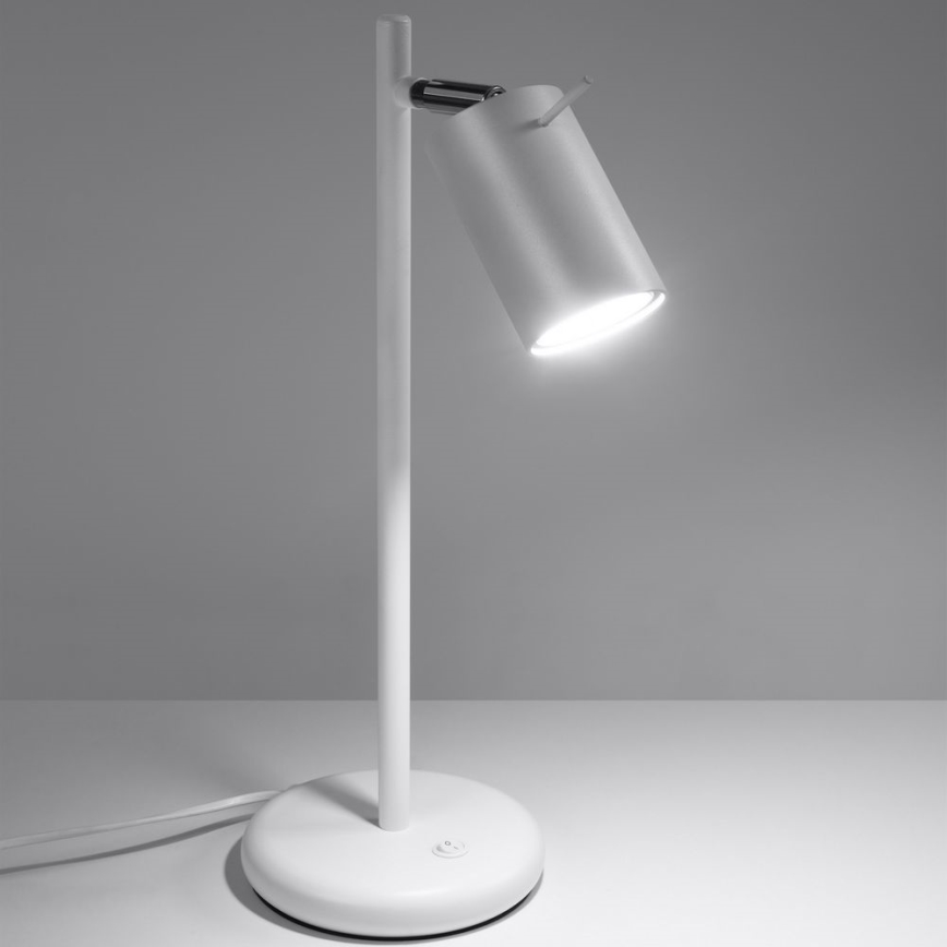 Eπιτραπέζιο φωτιστικό RING 1xGU10/10W/230V λευκό