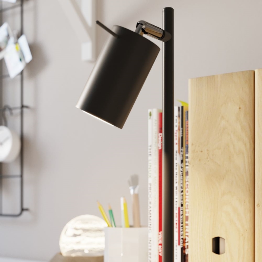 Eπιτραπέζιο φωτιστικό RING 1xGU10/10W/230V μαύρο