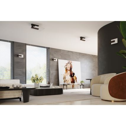 Επιτοίχιο φωτιστικό LAPPO 1xE14/10W/230V wenge