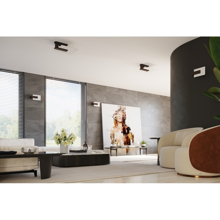 Φωτιστικό οροφής LAPPO 2xE27/15W/230V βέγκε