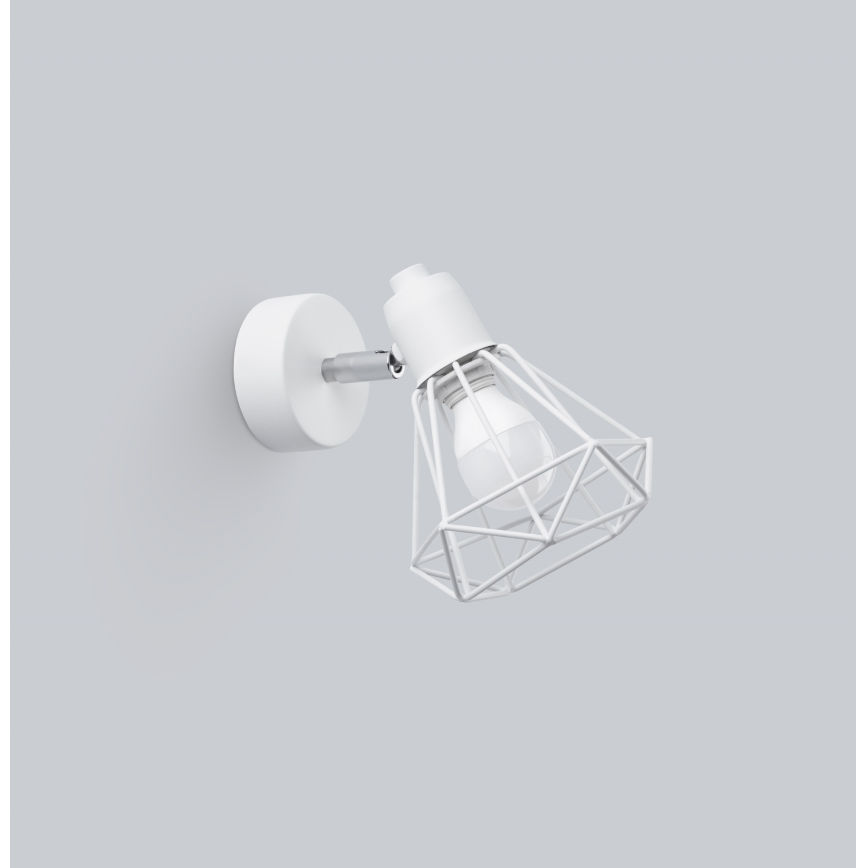 Επιτοίχιο φωτιστικό σημείου ARTEMIS 1xE14/40W/230V λευκό