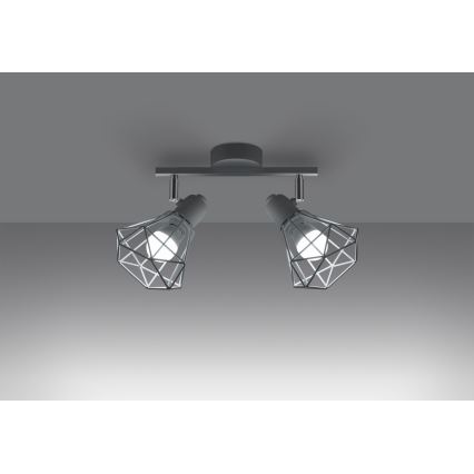 Σποτ φωτιστικό ARTEMIS 2xE14/40W/230V λευκό