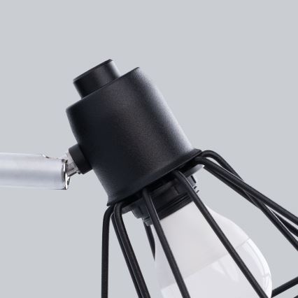 Επιτοίχιο φωτιστικό σημείου ARTEMIS 1xE14/40W/230V μαύρο