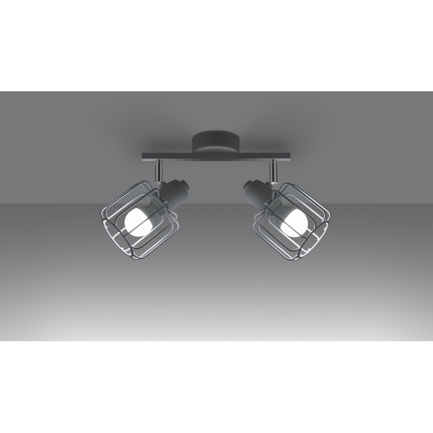 Σποτ φωτιστικό BELUCI 2xE14/40W/230V λευκό