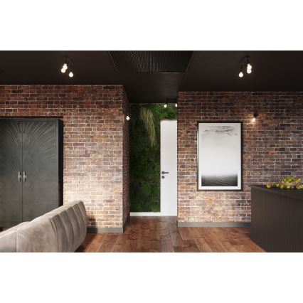 Σποτ φωτιστικό FORNES 3xE27/60W/230V μαύρο