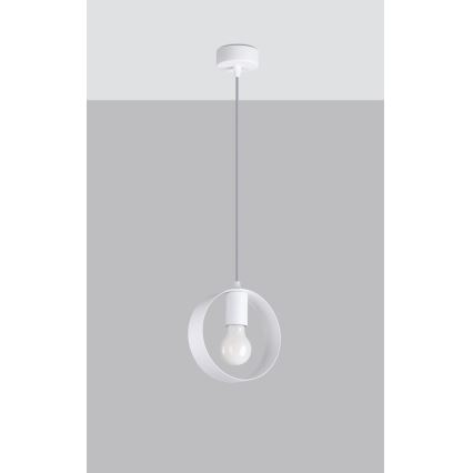 Κρεμαστό φωτιστικό οροφής TITRAN 1xE27/60W/230V λευκό