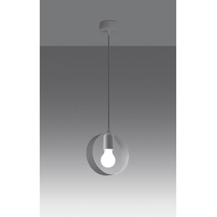 Κρεμαστό φωτιστικό οροφής TITRAN 1xE27/60W/230V λευκό