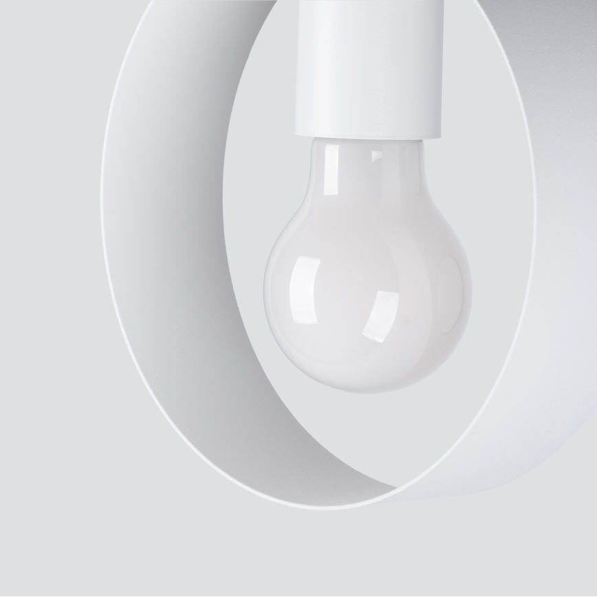 Κρεμαστό φωτιστικό οροφής TITRAN 1xE27/60W/230V λευκό