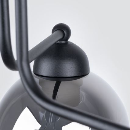 Φωτιστικό οροφής με βραχίονα FILLAN 3xE27/60W/230V μαύρο