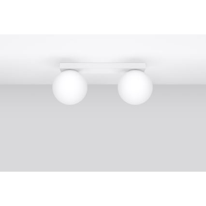 Οροφιαίο φωτιστικό YOLI 2xG9/12W/230V λευκό