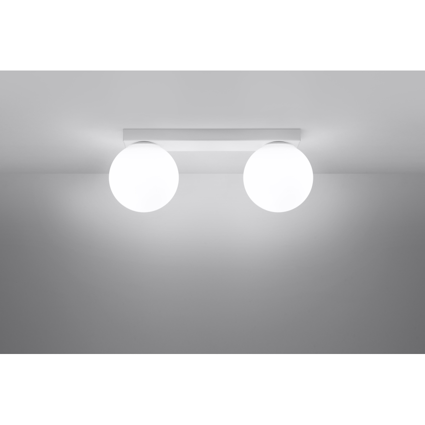 Φωτιστικό οροφής YOLI 2xG9/12W/230V λευκό