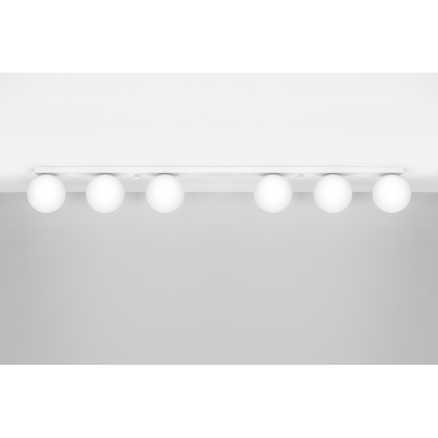 Οροφιαίο φωτιστικό YOLI 6xG9/12W/230V λευκό