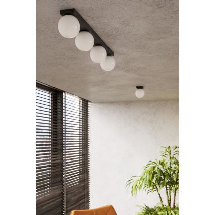 Οροφιαίο φωτιστικό YOLI 1xG9/12W/230V μαύρο