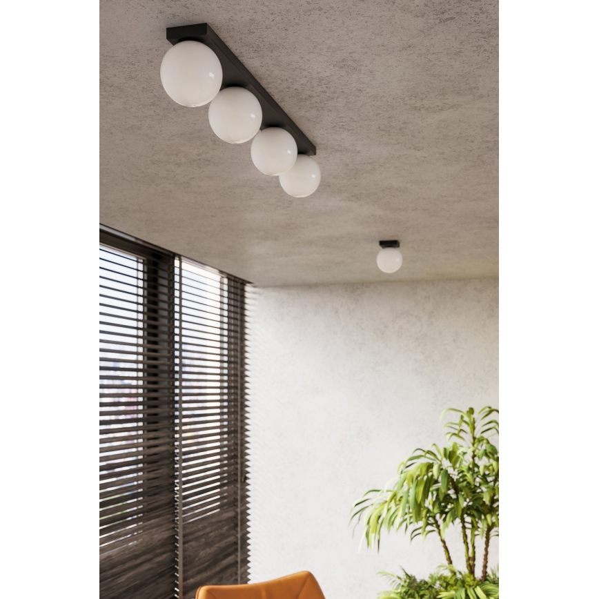 Φωτιστικό οροφής YOLI 4xG9/12W/230V μαύρο