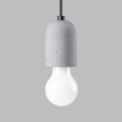 Κρεμαστό φωτιστικό οροφής NESO 1xE27/15W/230V spider τσιμέντο