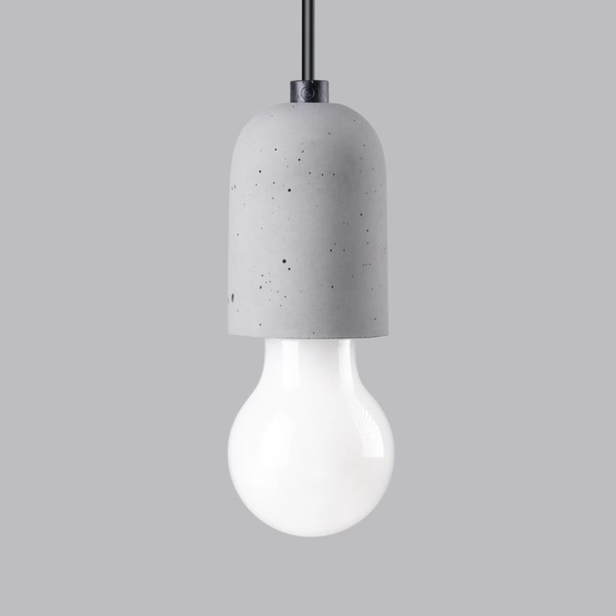 Κρεμαστό φωτιστικό οροφής NESO 1xE27/15W/230V spider τσιμέντο
