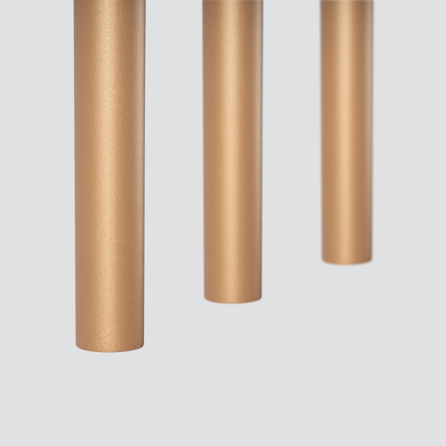 Πολύφωτο με συρματόσχοινο PASTELO 3xG9/8W/230V χρυσαφί