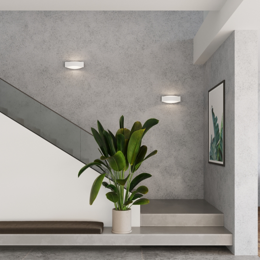 Επιτοίχιο φωτιστικό TONI 1xG9/8W/230V λευκό