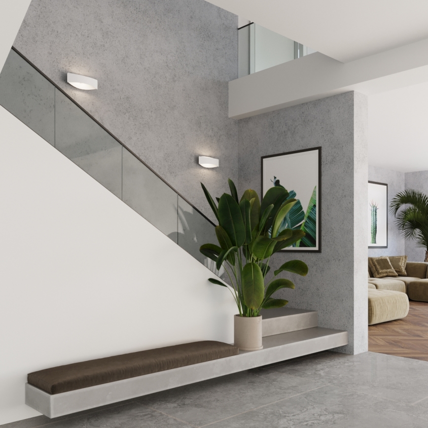 Επιτοίχιο φωτιστικό TONI 1xG9/8W/230V λευκό