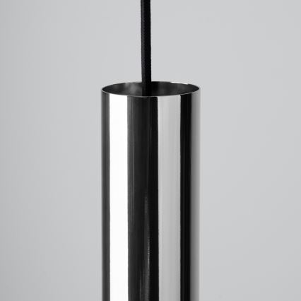 Κρεμαστό φωτιστικό οροφής LAGOS 1xGU10/10W/230V γυαλιστερό χρώμιο