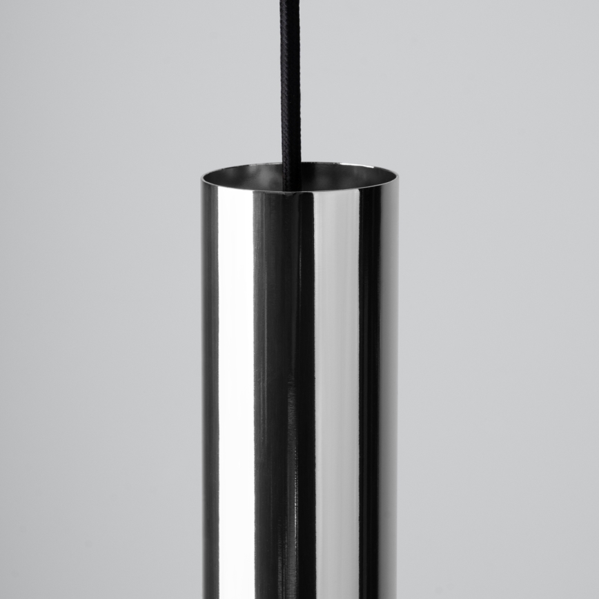 Κρεμαστό φωτιστικό οροφής LAGOS 1xGU10/10W/230V γυαλιστερό χρώμιο