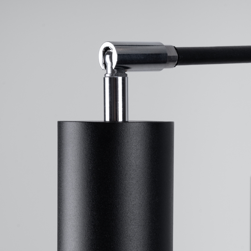 Κρεμαστό φωτιστικό οροφής LEMMI 6xGU10/10W/230V μαύρο