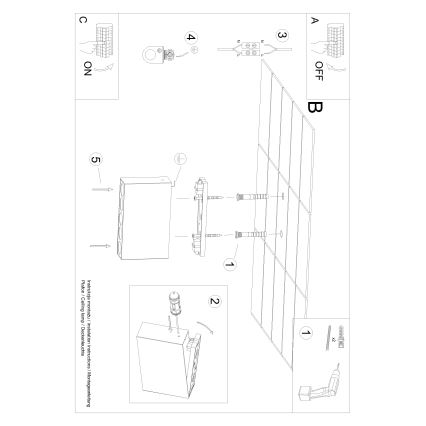 LED Σποτ SOLE LED/11W/230V μαύρο