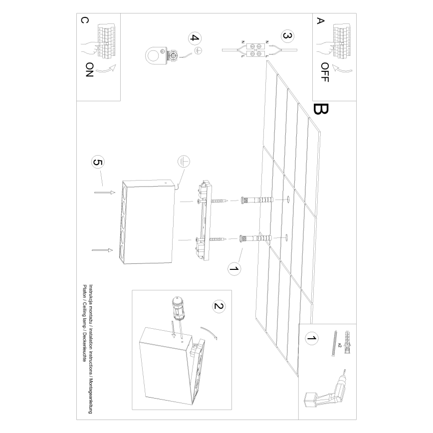 LED Σποτ SOLE LED/11W/230V μαύρο