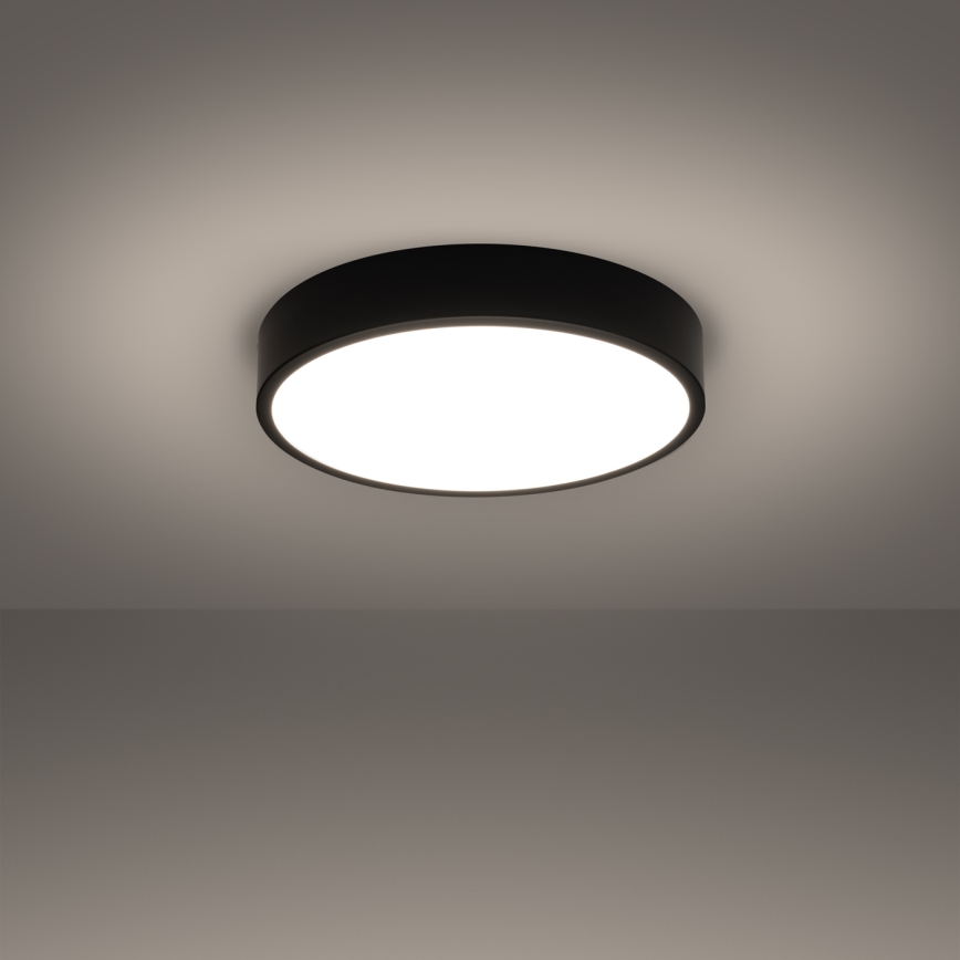 LED φωτιστικό οροφής ONYX LED/32W/230V, διάμ. 40 cm, μαύρο