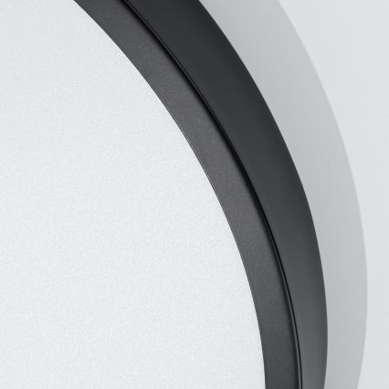 Φωτιστικό οροφής LED ONYX LED/48W/230V διάμ. 60 cm μαύρο