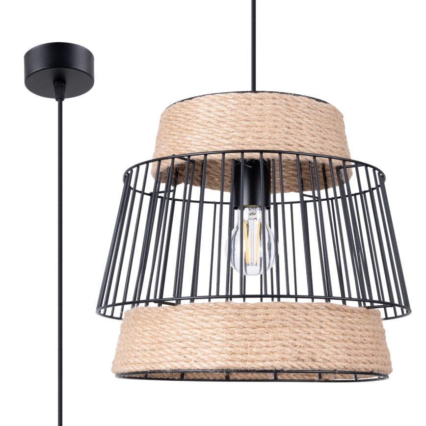 Κρεμαστό φωτιστικό οροφής BRILO 1xE27/15W/230V