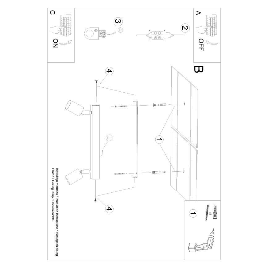 Φωτιστικό σποτ VERDO 2xGU10/10W/230V μαύρο/οξιά